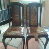 ein alter Stuhl vor der Restaurierung